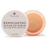 Hanalei Vegan Sugar Lip Scrub Exfoliator - Hawaiian Cane Sugar, Kukui Oil & Shea Butter for Smooth, Hydrated Lips - Natural, Cruelty-Free Lip Care, Removes Dry Skin, Moisturizes & Softens (22g)