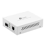 TP-Link TL-MC200 | Gigabit SFP to RJ45 Fiber Media Converter | Fiber to Ethernet Converter | Plug and Play | Durable Metal Casing | Versatile Compatibility | Auto-Negotiation | UL Certified