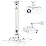DAWASAPAT Adjustable Projector Ceiling/Wall Mount - 3-in-1 Universal Bracket for Projector Mounting, Universal Height Adjustable Mount Holder with Extension Pole