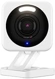 WYZE Cam v4, 2.5K WiFi Security Camera, Indoor/Outdoor Cameras for Home Security, Pet Camera/Baby Monitor, Motion Activated Spotlight/Siren, Color Night Vision, 2-Way Audio, Works with Alexa & Google