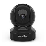 wansview Cameras for Home Security, 2K IP Camera, WiFi Home Indoor Camera for Baby/Pet/Nanny, Motion Detection, 2 Way Audio Night Vision, Compatible with Alexa, with TF Card Slot and Cloud