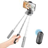 acer Gimbal Stabilizer 1-Axis for iPhone/Cell Phone/Smartphone/Android with Remote Control, Portable Phone Tripod Auto Balance Handheld Selfie Stick for Video Recording, Vlogging, Live Streaming