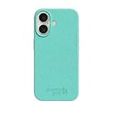 Eco by GranolaGear - Eco-Friendly Phone Case for iPhone 17 - Biodegradable, Compostable, Plastic-Free, Made from Plants - Sea Glass