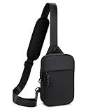 higouta Mini Sling Bag for Men Women, RFID Blocking Crossbody Backpack Casual Utility Chest Phone Bag for Travel Workout