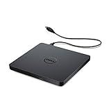 Dell USB Slim DVD +/- RW Drive DW316 - Plug and Play, 8 Watt Power Consumption, Windows 11 or below - Black