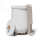 EUHOMY Towel Warmer Bucket, 20L Large Towel Warmer for Bathroom and Spa, Auto Shut-Off & Adjustable Timer for 20/40/60/90 mins, Towel Warmer with Fragrance Disc,Gift for Him&Her, Blankets