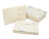Nepali Cherish Greeting Card & Envelope Box Set, Cornflower, 15 Cards