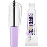 Maybelline Super Lock Brow Glue Eyebrow Gel, Lightweight Brow Gel For Up To 24HR Hold, Clear, 1 Count