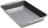 Good Cook Everyday Bake & Roast Pan with Scratch-Resistant Metal-Utensil Safe Nonstick, 13 x 9-Inch, Gray