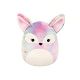 Squishmallows Original 8in Paulette The Rainbow Tie-Dye Fennec Fox – Official Jazwares Plush (Little)