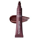 MCoBeauty - Peptide Lip Treatment - Caramel - Nude Brown Shade - High Gloss Peptide Lip Balm & Plumper with Shea Butter - Hydrating Conditioning Lip Glaze for Soft Smooth Lips - Cruelty Free