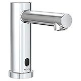 Moen 8559 Commercial Align M-Power Electronic Touchless Hands-Free Sensor-Operated Modern Bathroom Sink Faucet, Chrome