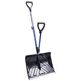Snow Joe Snow Shovel with 18-Inch Blade and Assist Handle, 3.5 Lbs - Heavy-Duty Lightweight Shoveling Tool for Ice Removal, Shovelution SJ-SHLV01