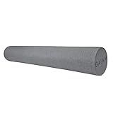 Gaiam Restore Foam Roller for Muscle Massage - 36" Long Foam Roller, Deep Tissue Muscle Massager for Sore Muscles & Stimulation - Total Body Pain Relief, Back, Neck, Foot, Calf, Leg, Arm - Grey