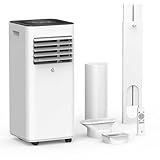 10,000 BTU Portable Air Conditioners, Portable AC With Remote for Room to 450 sq.ft 3 in 1 Air Conditioner With Dehumidification/Air Circulation/Timer And Window Kit