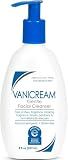 Vanicream Gentle Facial Cleaner with Pump Dispenser, 8 Fl Oz, Formulated without Common Irritants for Sensitive Skin, Removes Makeup, Dirt & Excess Oils, Non-Comedogenic, pH-Balanced Face Wash