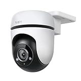 Tapo TP-Link 1080P Outdoor Wired Pan/Tilt Security Wi-Fi Camera, 360° View, Motion Tracking, Works with Alexa & Google Assistant, Night Vision, Free AI Detection, Cloud & SD Card Storage, C500