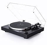 Dual CS429 Fully Automatic Belt‑Drive Turntable with Ortofon 2M Red Cartridge, 33/45/78 RPM, Black