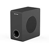 BESTISAN Powered Subwoofer, 6.5'' Side Firing Home Audio Sub, Deep Bass Response Subwoofers, Easy Setup with Home Theater Systems, TV, Speakers, RCA, LFE, AUX Input, High-Level Speaker Input & Output