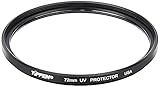 Tiffen 72UVP Slim 72mm UV Protection Filter for Camera Lens, Clear Optical Glass, Impact Resistant
