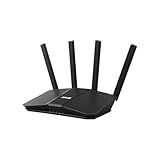 ASUS RT-BE58U WiFi 7 BE3600 AiMesh Extendable Router, 4K-QAM, MLO, AI Detection 2.5G Port, Four 1G Ports, Commercial-Grade Network Security, Parental Control, IoT Network, Kid’s Network, VPN Network