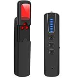Hidden-Camera-Detectors, Upgraded AI Bug Detector Anti Spy Camera Finder, GPS Tracker Detector RF WiFi Signal Scanner Rechargeable,4 Working Modes for Hotel,Bathroom,Travel,Office,Car (Black)