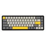 MechLands AJAZZ AK680 MAX 3 Modes Wireless Gaming Keyboard with Ultra-Fast 8K Polling Rate, Rapid Trigger Magnetic Keyboard with Hall Effect Switch, Top Structure, RGB Backlight, NKRO (Black)