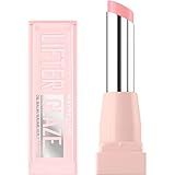 MAYBELLINE Lifter Glaze Oil Balm with Hyaluronic Acid and Hydrating Oil Blend, Lip Balm with 24HRs of Smooth, Moisturizing Shine, Pink Drip (Sheer Baby Pink)