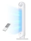 DREO Tower Fan for Bedroom, 28ft/s Velocity, Ultra Quiet Fan, 8 Speeds