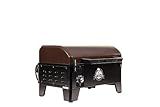 PIT BOSS 10697 Table Top Wood Grill With Temperature Control, Mahogany