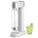 Philips Sparkling Water Maker, Soda Streaming Machine with Quick Twist Bottle, 1L BPA free PET Carbonating Bottle, Soda Maker Compatible with 60L CO2 Carbonator (NOT Included), ADD4902BKOQ/37