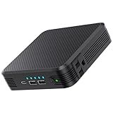 Paopaoyu Portable Laptop Power Bank 100W AC Outlet, 72Wh/20000mAh with 65W PD USB C Portable Laptop Charger, External Battery Pack for MacBook, Notebooks, Laptops