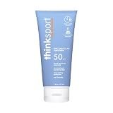 Thinksport Mineral Sunscreen SPF 50+ Zinc Oxide, Water Resistant, 6 Fl Oz