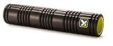 TRIGGERPOINT PERFORMANCE THERAPY GRID Patented Multi-Density Foam Massage Roller Exercise, Deep Tissue&Muscle Recovery Relieves Muscle Pain & Tightness, Improves Mobility & Circulation (26"), Black