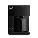 Fellow Aiden Precision Coffee Maker - 10-Cup Thermal Carafe, Built-In Brewing Guidance, Scheduling, Removable Water Tank, Matte Black