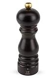 Peugeot Made in France- Paris u'Select Manual Pepper Mill - Adjustable Grinder -PEFC Certified Beechwood, 18 cm - 7 in. Chocolate