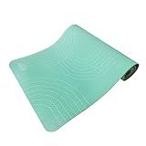 Eco-Friendly Rubber Yoga Mat | Non-Slip Thick Yoga Mat with Alignment Lines for Women & Men | Cruise Color | Durable, Latex-Free Exercise Mat for Home, Pilates & Fitness by ENERGI CORE