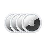Apple AirTag (2nd Generation) - 4 Pack: Tracker for Keychain, Wallet, and More; Locator with Sound; Simple One-Tap Setup with iPhone or iPad; Key Finder with up to 1.5X Precision Finding Range*