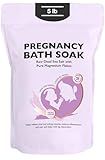 Aromasong Dead Sea Pregnancy Bath Soak 5 LB - Natural Lavender Pure Magnesium Flakes & Minerals - Pregnancy, Postpartum Muscle Ache & Leg Discomfort - Better Absorbs Than Epsom (Packaging May Vary)