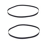2-Pack Turntable Belt 190mm Universal for Technics Pioneer Sony JVC - Premium Rubber Drive Belt Replacement Repair Kit