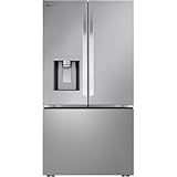 LG LRRXC2606S 26 Cu. Ft. Stainless Counter-Depth French Door Smart Refrigerator
