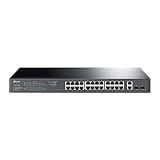 TP-Link TL-SG1428PE 24 Port Gigabit PoE+ Switch - Easy Smart Managed, 24 PoE+ Ports @250W, 2 SFP Slots, Auto Recovery, QoS, VLAN, IGMP, LAG