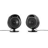 SteelSeries Arena 3 2.0 Desktop Gaming Speakers - Immersive Audio, On-Speaker Controls, 4" Drivers - Wired & Bluetooth - PC, Mac, Mobile