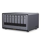 UGREEN NAS DXP8800 Plus 8-Bay Desktop NASync, Intel i5 1235u 10-Core CPU, 8GB DDR5 RAM, Bulit-in 128G SSD for System, 2*10GbE, 2*M.2 NVMe Slots, 8K HDMI, 2X TBT4, Network Attached Storage (Diskless)