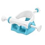 Summer by Ingenuity My Bath Seat for Sit-Up Baby Bathing, Sure & Secure Suction Cups, ASTM Safety Tested & Approved, Backrest for Assisted Sitting, Easy Setup & Storage, Aqua