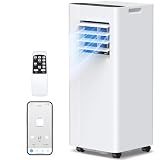 URBANITE Portable Air Conditioner 16000 BTU, Smart WiFi APP & Remote Control, 5-in-1 AC Unit Cools up to 750 Sq.Ft, 40dB Ultra Quiet Dehumidifier/Fan/Sleep Mode, Easy Installation for Bedroom & Office