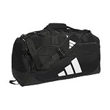 adidas Defender 5 Duffel Bag for Sports, Gym and Travel, Black, OSFA