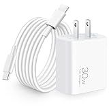 30W USB C Fast Charger for Google Pixel 9/9 Pro XL/8/8a/8 Pro/7/7a/6/5/4/3 XL, 30 Watt Type C Super Fast Wall Charger Block with 6FT Charging Cable