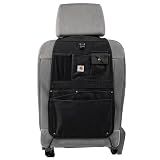 Carhartt Universal Nylon Duck Automotive Seat Back Organizer, Organization for Work and Kids, Black