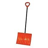 Emsco Group 1199 Bigfoot Poly Snow Shovel With 17-7/8-Inch x 13-Inch Blade, Orange